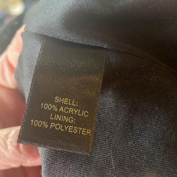 House of Harlow 1960 Knit 2 piece top with maxi fringe skirt black M - Picture 11 of 11